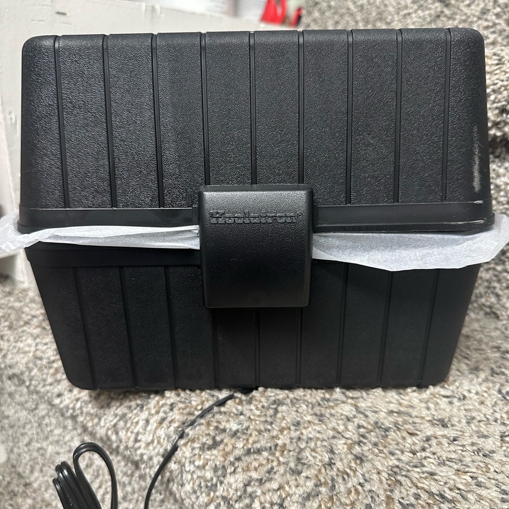 Black Food Storage Container